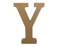 Lettre Y fantaisie - Kraft