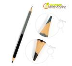 Tube de 12 crayons de couleur double pointes - Multicolore