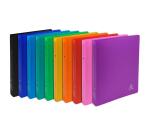 Ringbuch aus PP 700µ mit 2 Ringen 30mm, Rücken 40mm, blickdicht, DIN A4 Überbreite