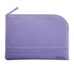 Rhodiarama pochette zippée en simili cuir - taille M (16x22 cm) - Iris
