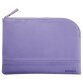 Rhodiarama pochette zippée en simili cuir - taille M (16x22 cm) - Iris