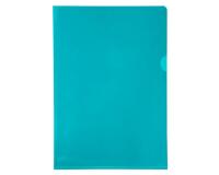 Pk 10 Cut Flush Fldr PVC A4 0.13mm Ast - Green
