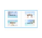 Album de collection pour 200 cartes postales - 20x25,5 cm - Visuel