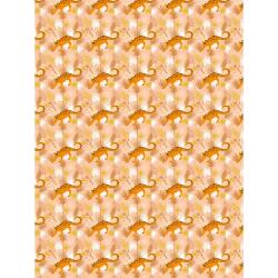 819 - Pochette 20 feuilles Décopatch Texture - Orange