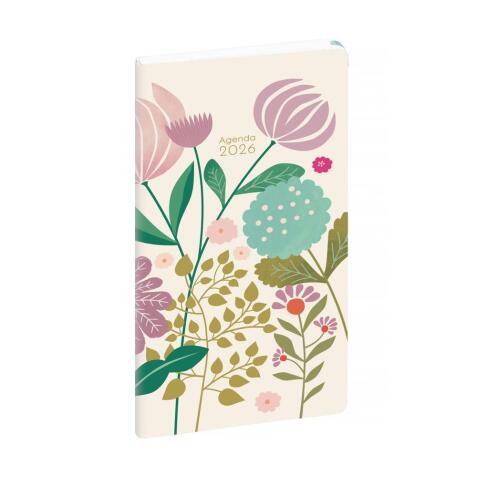 Agenda de poche EasyTime 17 Mini Labo 9 x 17 cm Semainier Janvier à Décembre 2026 - Visuel