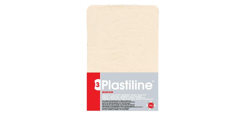 750g de plastiline dureté 3-médium