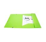 Chemise 3 rabats à élastiques polypropylène 7/10e Forever PP - A4 - Vert anis