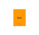 Memoblok nr. 11 85 x 115 mm gelijnd oranje