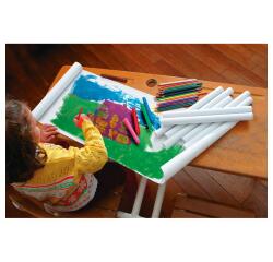 Kraft blanc 60g, rl 10x1m - Kraft blanc