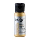 DARWI Flacon de 50 ml de Peinture sur Cuir - Or