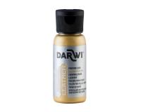 DARWI Flacon de 50 ml de Peinture sur Cuir - Or