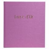 Livre d'or 140 pages tranche or Pop'N Co