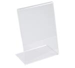 Lot de 10 porte-étiquettes A9 vertical - Cristal