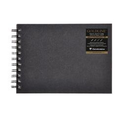 Goldline carnet spiralé 64F A5 140g I - Ivoire