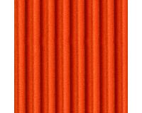 CARTON ONDULÉ, Paquet de 10 feuilles moyenne cannelure 300g/m2 au format 50x70cm - Orange