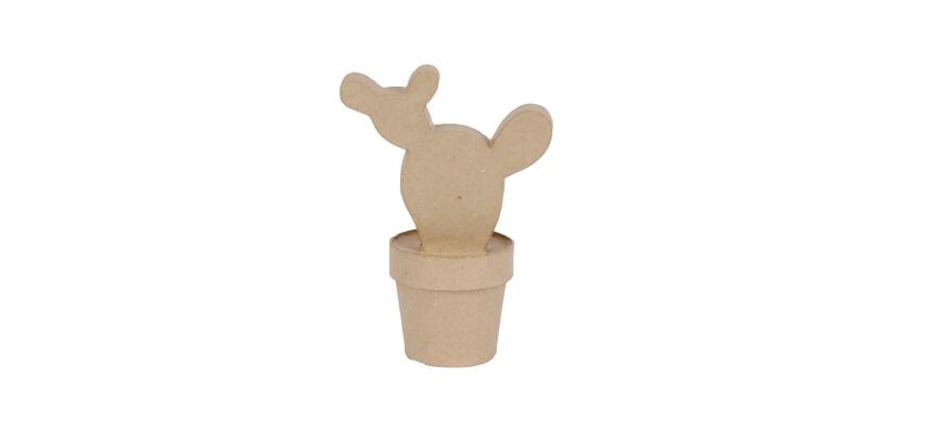 Cactus western 8x14x18cm - Kraft