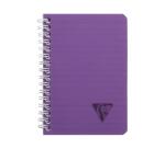 Cahier reliure intégrale Linicolor INTENSIVE 9x14cm 100 pages ligné couverture plastique polypropyène rainuré Couleur aléatoire - Assortis