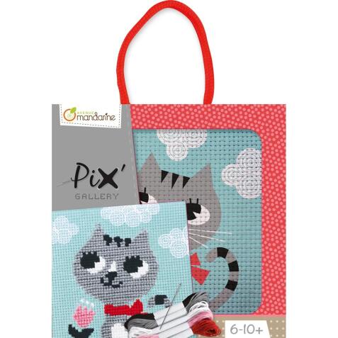 Pix Gallery, Chat - Bleu