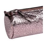 CÉLESTE CUIR Trousse ronde Ø5,5x22 cm Lazer Alba