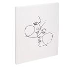 Livre d'or 100 pages tranche argent Art