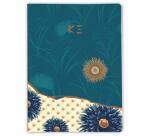 K3 blue, Spiralbuch A5 74 Blatt liniert - Mehrfarbig