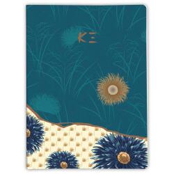 K3 blue, Carnet reliure intégrale A5 14,8x21 cm, 148 pages, ligné, ass. - Multicolore