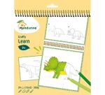 Graffy Learn, Dinosaures - Jaune