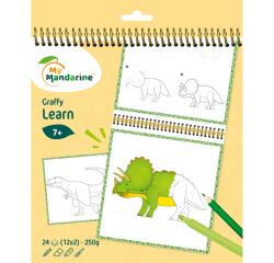 Graffy Learn, Dinosaures - Jaune