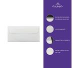 25 enveloppes DL (110x220mm)Vergé doublées adhésives