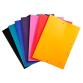 3 Flap Folders with Elastic Straps Opaque Polypropylene Eco A4 - Assorted colours