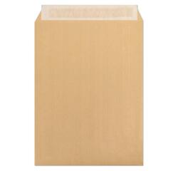 Boite de 125 Pochettes Kraft Adour Brun 330x440 mm - Auto-Adhésives - 120g/m2 - Brun