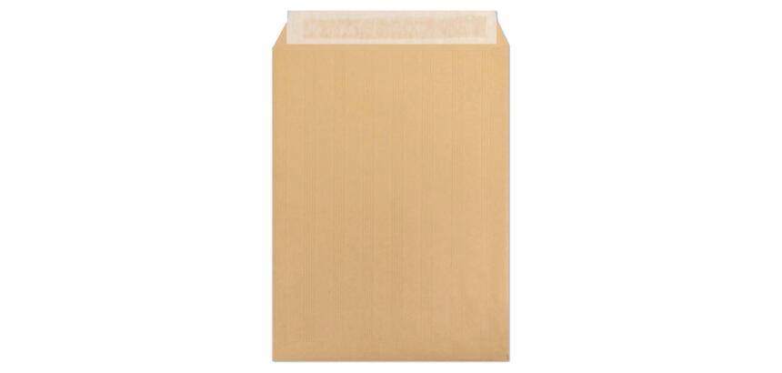 Boite de 125 Pochettes Kraft Adour Brun 330x440 mm - Auto-Adhésives - 120g/m2 - Brun