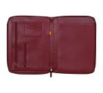 Rhodiarama grand conférencier pour bloc ou carnet format A4 - Lie de vin