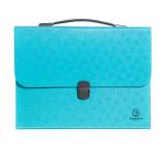 Trieur valisette avec poignée 24 compartiments Pop'N Co - Cyan