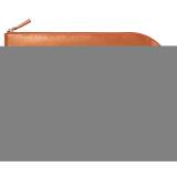 Rhodiarama pochette zippée en simili cuir - taille L (21x28 cm) - Cuivre