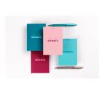 Rhodia bloc agrafé COULEURS N°11 5/5 80 feuillets microperforés, couvertures assorties - Assortis