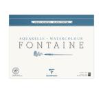 Fontaine bloc collé 4 côtés 15F 42x56cm 300g grain nuageux