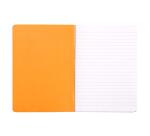 Cahier piqué Rhodia Classic 14,8x21 cm 96 pages ligné non détachables 80g - Orange