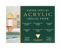 Acrylique bloc collé 4 côtés 10F 30x40cm 360g