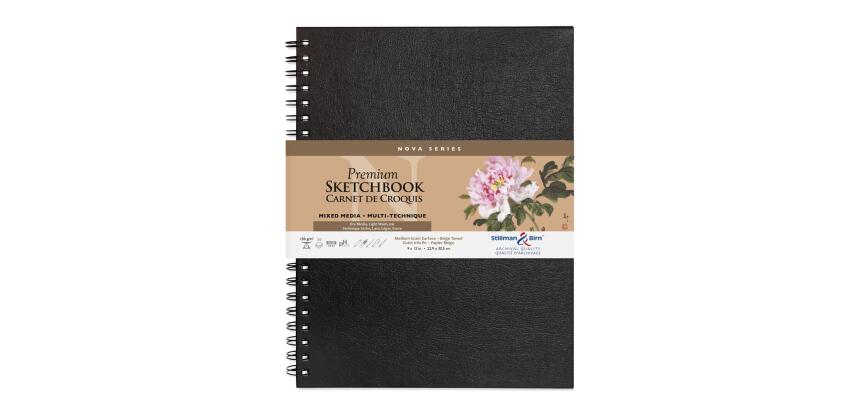 Nova Series carnet spiralé 50F 22,9x30,5cm 150g - Beige