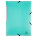 Exacompta Chromaline Pastel Elasticated Folder (3-Flap PP) A4