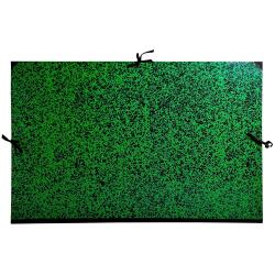 Portfolio exac 75x105cm marbled green - green