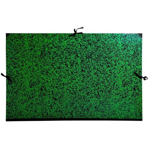 Tekenmap, 750 x 1.050 mm, karton, groen