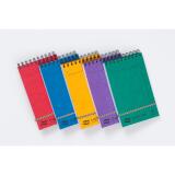 Major Pad Europa bloc reliure intégrale en-tête 20,2x12,7cm 300 pages ligné Couleur aléatoire