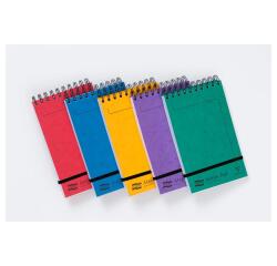 Major Pad Europa bloc reliure intégrale en-tête 20,2x12,7cm 300 pages ligné Couleur aléatoire