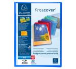 Carpetas Exacompta de fundas polipropileno semi rigido Krea Cover Opaco 60 vistas - A4 - Colores surtidos