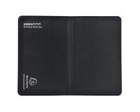 Hidentity ® Doble - Tarjeta de banco / Tarjeta de credito 2 Caras 85x54 - Negro