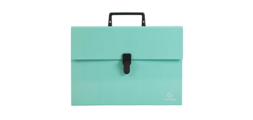 Fächermappe mit Griff, 18 Fächer, Aquarel