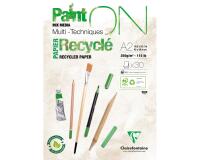 PaintON Recyclé bloc collé 30F A2 250g