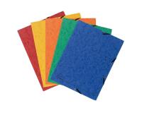 Carpetas con gomas 3 solapas impresas 355 g/m2 - Colores surtidos